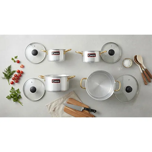 خرید سرویس ۱۰ پارچه کاسیو کلاسیک ووک سایز ۲۸ | Casio Classic Wok Cookware Set 10-Piece