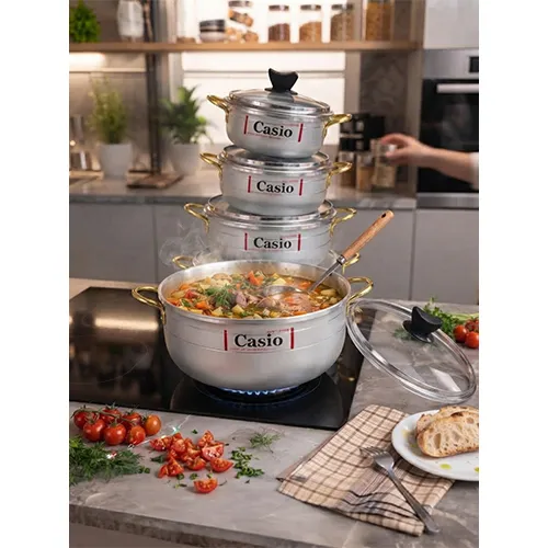 خرید سرویس ۱۰ پارچه کاسیو کلاسیک ووک سایز ۲۸ | Casio Classic Wok Cookware Set 10-Piece
