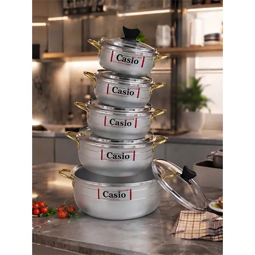 خرید سرویس ۱۰ پارچه کاسیو کلاسیک ووک سایز ۲۸ | Casio Classic Wok Cookware Set 10-Piece