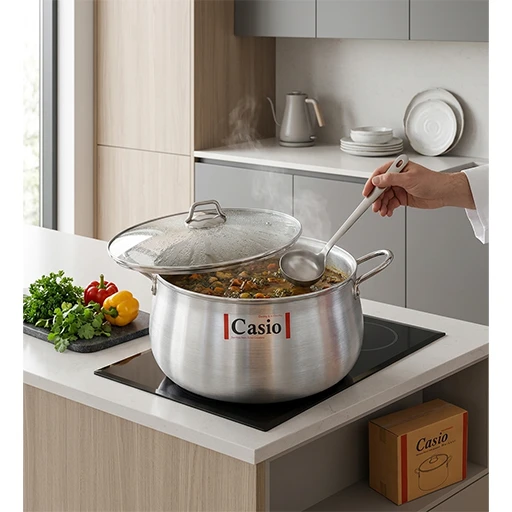 خرید قابلمه تک سایز ۳۲ برند کاسیو تک و عمده کد L1789