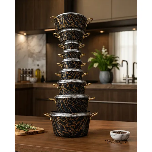 خرید سرویس ۱۶ پارچه اسبیکو | Espico 16-Piece Cookware Set