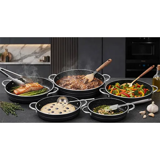 خرید سرویس تابه 5 پارچه برند اسبیکو تک و عمده کد L1802