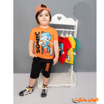 خریدست بلوز شلوارک بچگانه سونیک مدل جدید C150