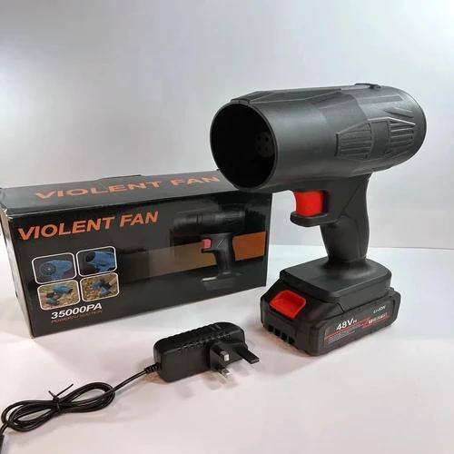 VIOLENT Fan مدل M1 شارژی قابل حمل با باتری 48 وات - مشکی