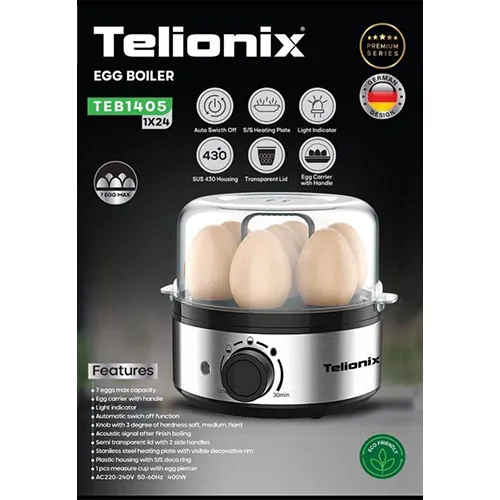 خرید تخم مرغ پز Telionix مدل TEB1405 تک و عمده کد L1823