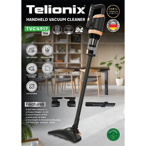 خرید جاروعصایی برقی عصایی Telionix مدل TVC4917 تک و عمده کد L1825
