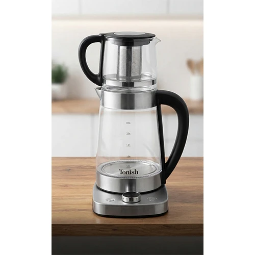خرید چای‌ساز روهمی تونیش TN-7660 | Tonish TN-7660 Stackable Tea Maker