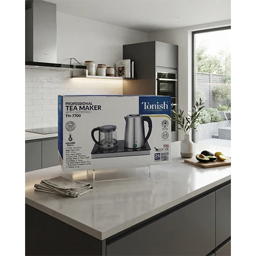 خرید چای‌ساز کنارهمی تونیش TN-7700 | Tonish TN-7700 Side-by-Side Tea Maker