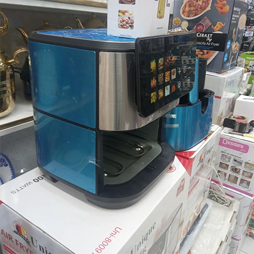 خرید سرخ‌کن یونیک تبلتی و ساده تمام استیل | Unique Full Steel Air Fryer