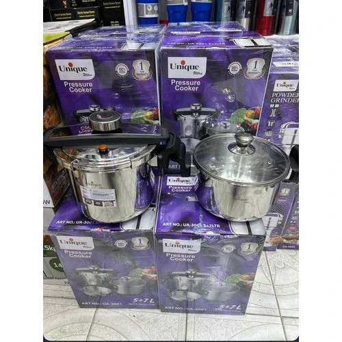 خرید زودپز یونیک دوقلو ۵/۷ | Unique 5+7L Double Pressure Cooker