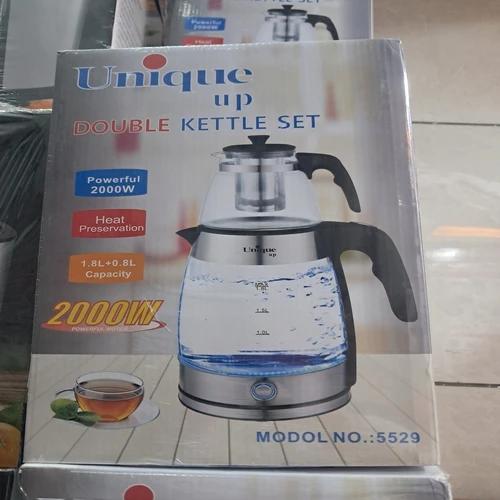 چای‌ساز روهمی یونیک مدل 5529 بدنه پیرکس کد US742