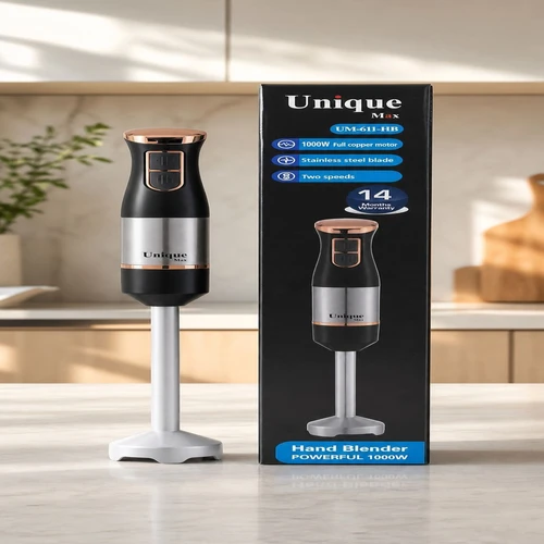 گوشتکوب برقی یونیک مکس مدل UM-611-HB موتور 1000 وات تمام مس کد US842