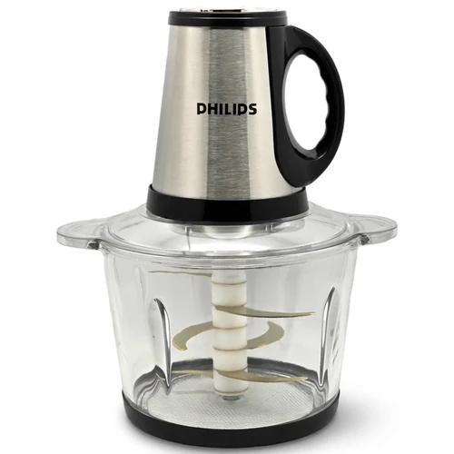 خردکن دوکاسه فیلیپس مدل NM-1384 با موتور قدرتمند و تیغه استیل | کد PH9384