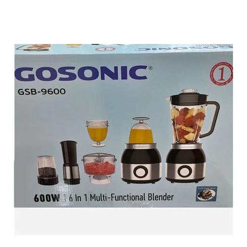 مخلوط کن چندکاره گوسونیک مدل GSB-9600 توان 600 وات کد MX742