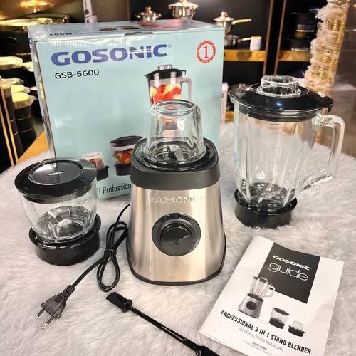 مخلوط کن سه کاره گوسونیک مدل GSB-5600 توان 600 وات ظرفیت 1.5 لیتری ZX-7429