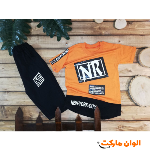 خرید ست بلوز شلوارک بچگانه مدل جدید تک و عمده A188