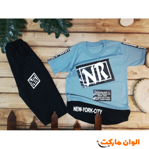 خرید ست بلوز شلوارک بچگانه مدل جدید تک و عمده A188
