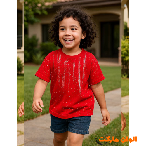 Buy new children's all-print T-shirts, single and wholesale, A171