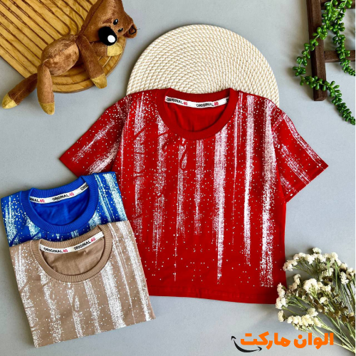 Buy new children's all-print T-shirts, single and wholesale, A171
