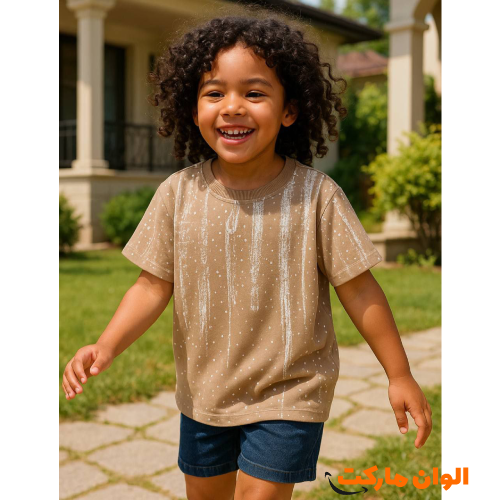 Buy new children's all-print T-shirts, single and wholesale, A171