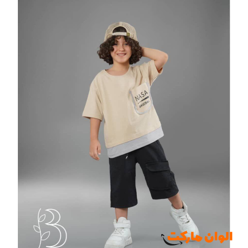 Buy new model children's t-shirts and shorts, single and wholesale A168