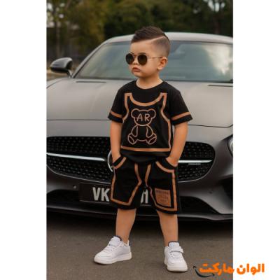 خرید ست اسپورت بچگانه مدل جدید تک و عمده A155