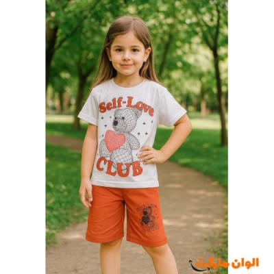 خرید تیشرت شلوارک بچگانه مدل جدید تک و عمده A152