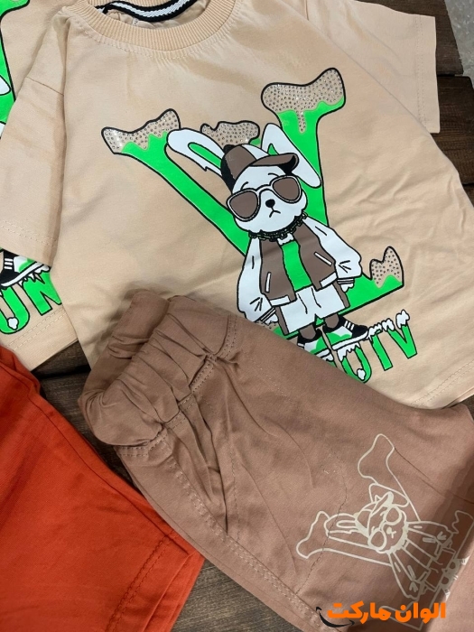 Wholesale-buy-children's-t-shirt-pants-set-sale-children's-t-shirt