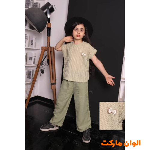 Buy-set-of-t-shirts-and-pants-with-puffs-at-a-reasonable-price-manufactured-children's-clothing