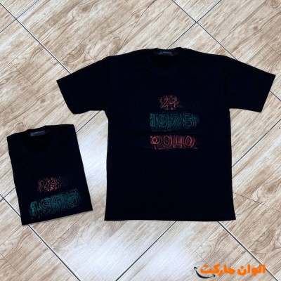 خرید تیشرت طرحدار مردانه کد A064 تک و عمده 