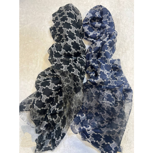 Women's scarf-viscose-silk