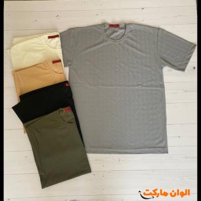 خرید تیشرت مردانه یقه گرد مدل جدید A285