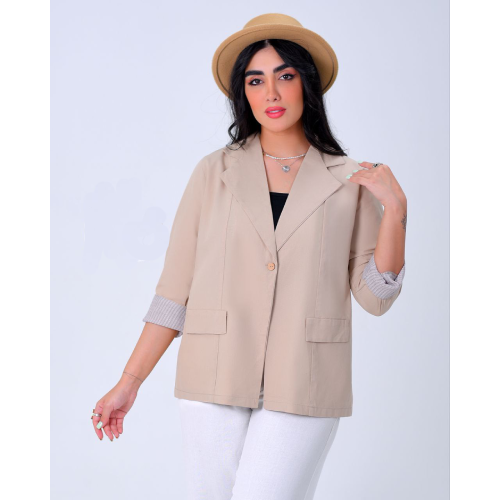 Buy-wholesale-price-women's-girls'-linen-coat-model-Farzaneh-