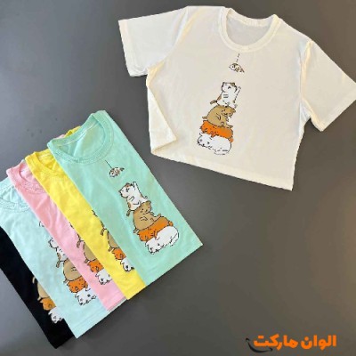خرید کراپ زنانه مدل جدید تک و عمده C268