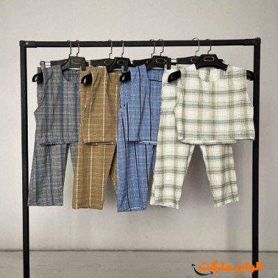 خرید ست تاپ و شلوارک زنانه مدل جدید تک و عمده C274