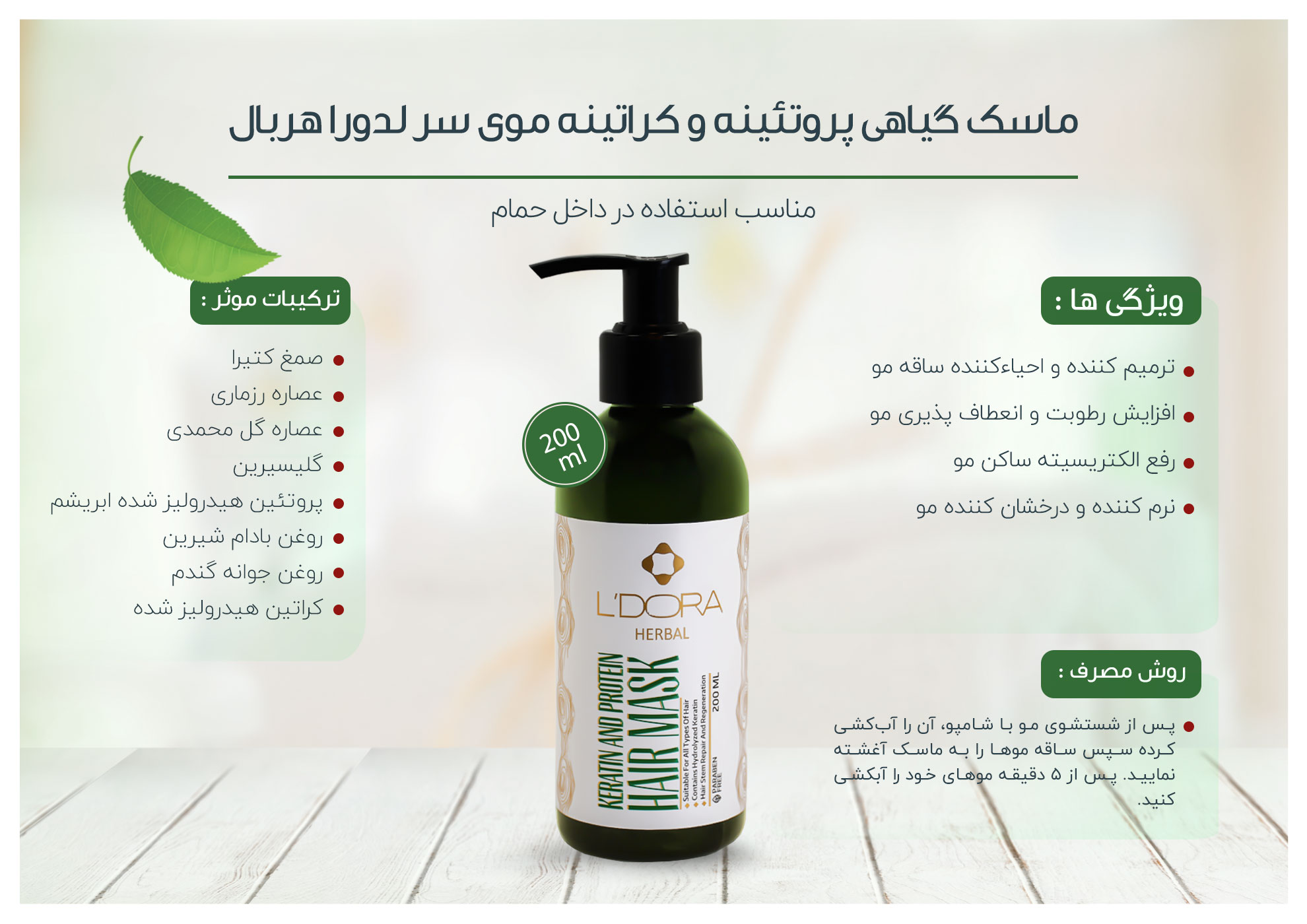 ماسک داخل حمام
