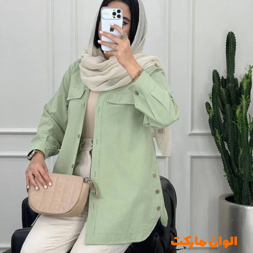 Women's coat, closed-front model, sports, summer, cool, doll-like, student, outdoor, office