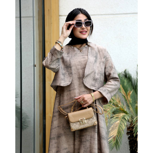 Women's coat, sarafone, evening gown, model