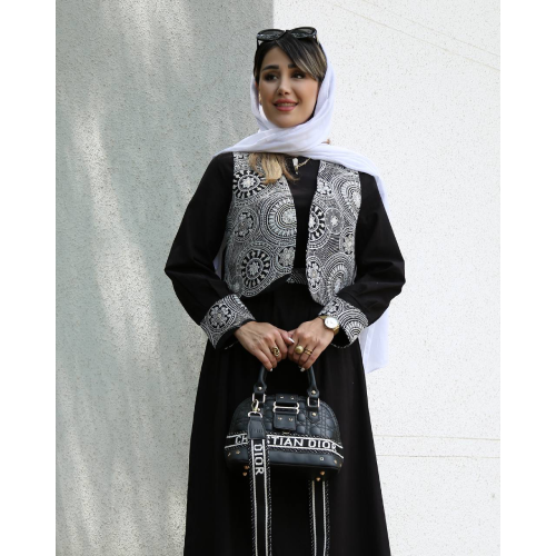 Women's coat-and-sarafan-model-black-sare-376
