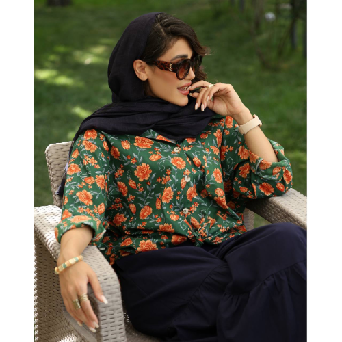 Women's coat, model, sundress, saree, flower, 380