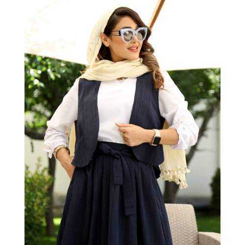 Women's coat-model-coat-and-sarafan-Sonia-385
