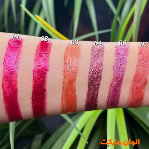 خرید برق لب شاین دار  مدل تیوپی شیگلم کد C366
