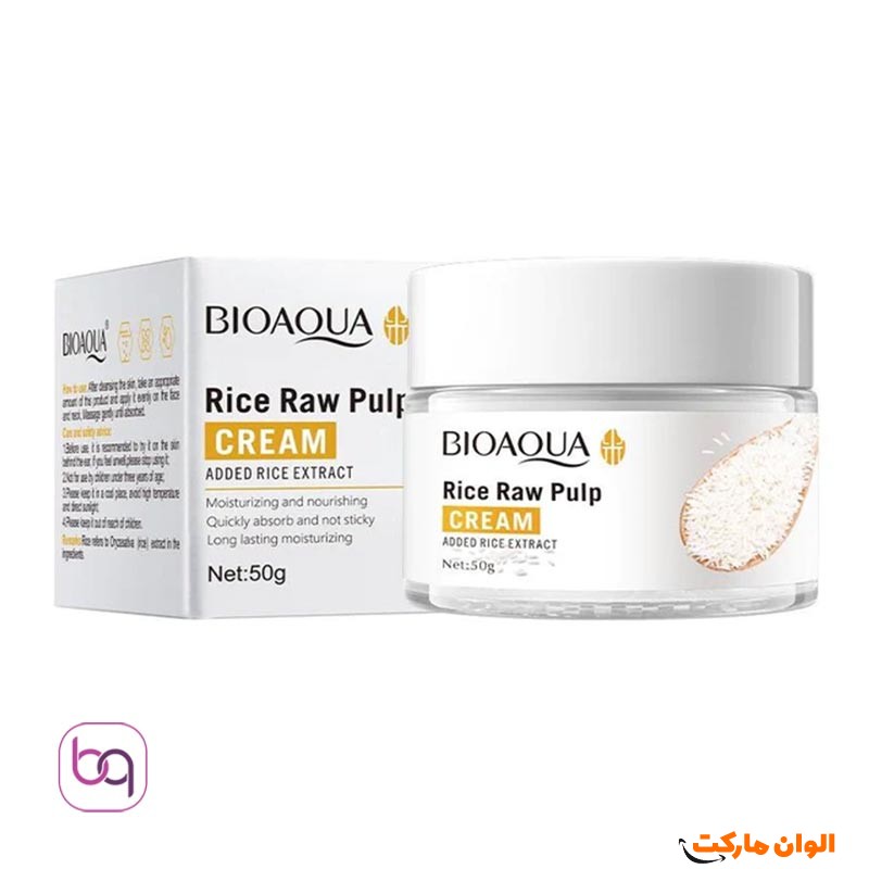 خرید کرم مرطوب کننده برنج  مدل BIOAQUA بیواکوا کد C382