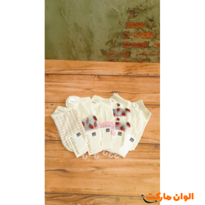 جوراب شیشه ای و اسپرت  تابستانهD006 تک و عمده