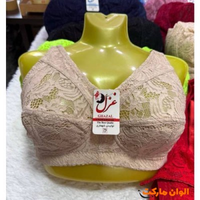 سوتین دانتل زیرنخی زنانه مدل جدید تک و عمده  F129