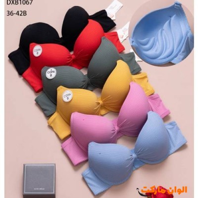 سوتین اسفنجی زنانه مدل جدید تک و عمده F140