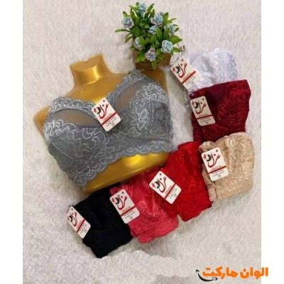 سوتین دانتل زنانه مدل جدید تک و عمده F215