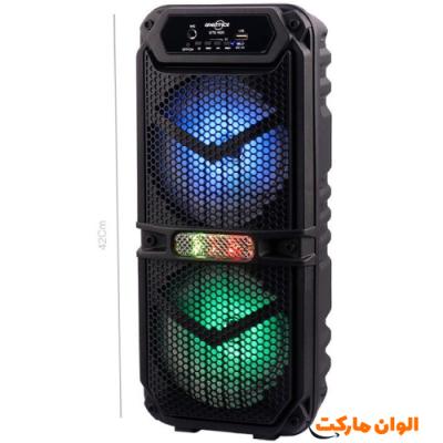 خرید اسپیکر قابل حمل بلوتوثی مدل GTS-1620 کد sh033   تک و عمده