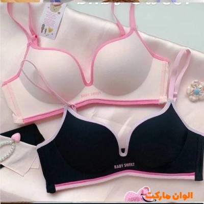 سوتین دخترانه مدل جدید تک و عمده  G165