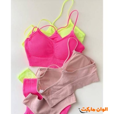 ست نیم تنه و شورت زنانه مدل جدید تک و عمده G167